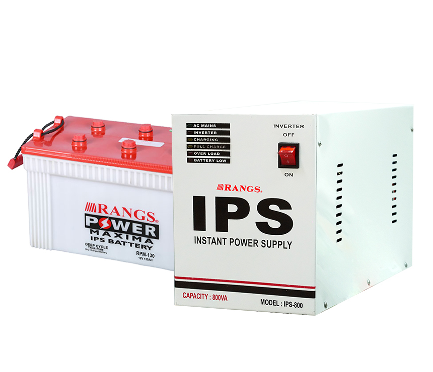 Sony Rangs Fridge Rangs IPS 800VA + Rangs Power Battery 130Ah (3 Fan, 3 Light) - Sony Rangs.