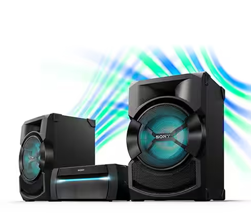 Sony Stereo System With Subwoofer Sony SHAKE5 2400 Watt Audio System