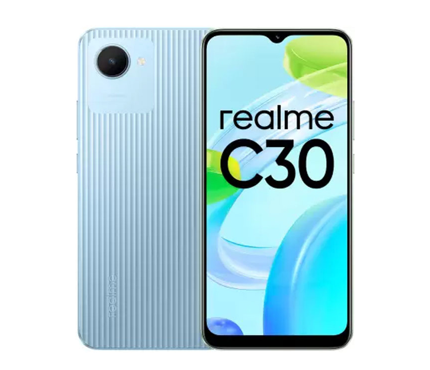 Mobile – Realme C30 2GB RAM + 32GB ROM (BLUE) – Rangs Electronics Ltd.