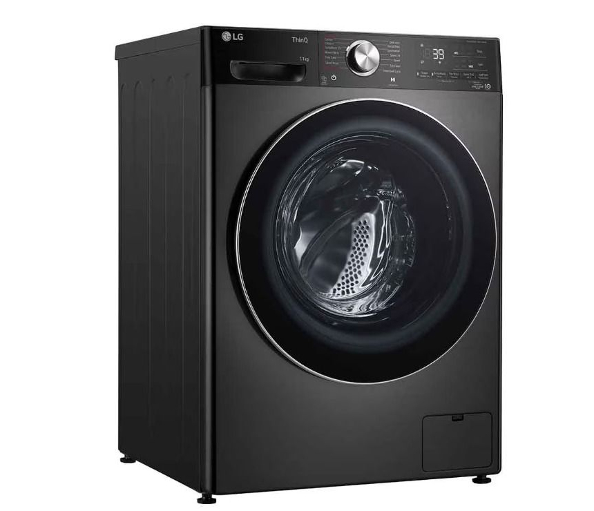 lg 11kg washing machine black