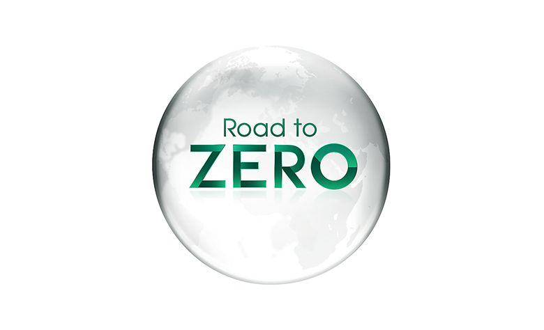 Graphic of Sony's 'Road to Zero' initiative