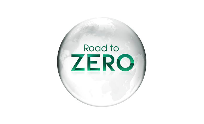 Graphic of Sony's 'Road to Zero' initiative